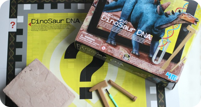 Dinosaur DNA fossil kit